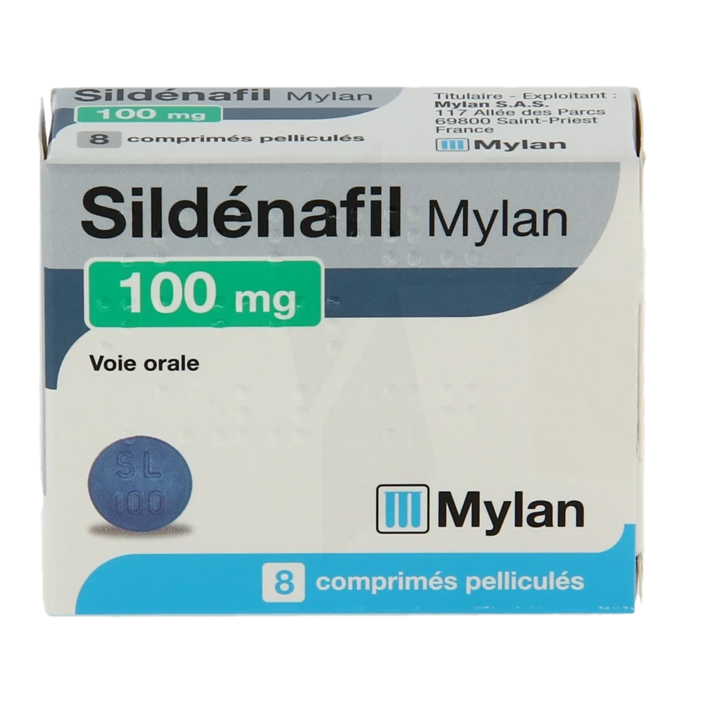 Acheter Sildenafil 100 mg en ligne en France sans ordonnance